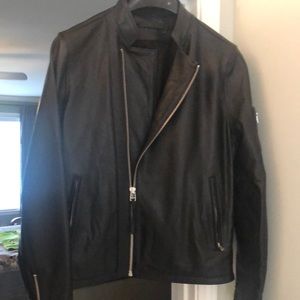Tiger of Sweden leather moto jacket